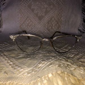 Vintage antique cat eye eyeglasses